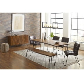 Natures Edge Rich Brown 79" Dining Table