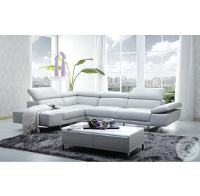 1717 Italian Leather LAF Sectional