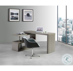 A33 Matte Grey Office Desk