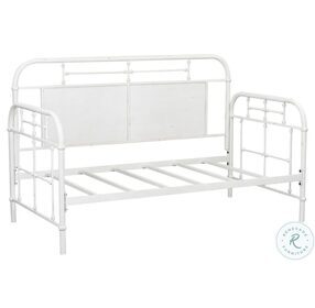 Vintage Series Antique White Twin Metal Daybed