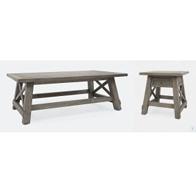 Outer Banks Driftwood Gray Sofa Table
