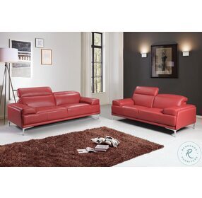 Nicolo Red Sofa