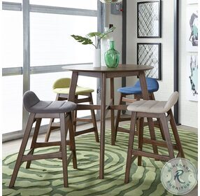 Space Savers Green Counter Height Chair Set of 2