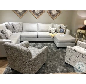 Homecoming Stone Off White Accent Chair