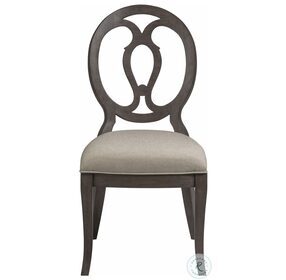 Cohesion Program Natural Greige And Antico Axiom Side Chair Set Of 2