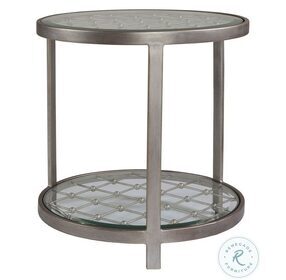 Metal Designs Rich Natural Iron Royere Round End Table