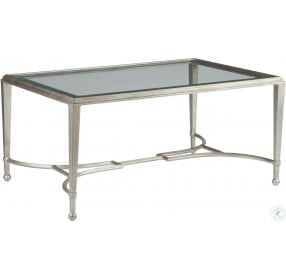 Sangiovese Argento Small Rectangular Occasional Table Set