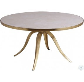 Crystal Stone Round Occasional Table Set