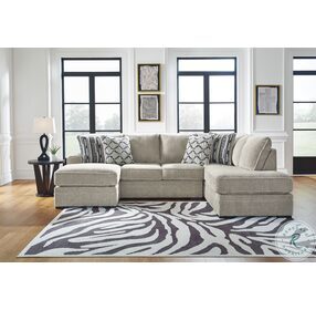 Calnita Sisal 2 Piece Sectional with RAF Chaise