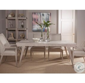 Cohesion Program Natural Greige And Bianco Haiku Upholstered Side Chair