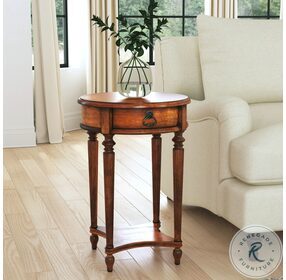 Jules Antique Cherry Side Table