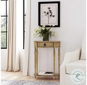 Ashby Antique Beige Console Table