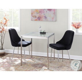 Marcel Black Dining Chair Set Of 2