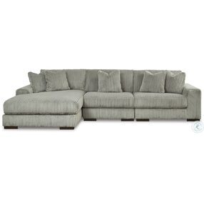 Lindyn Fog 3 Piece Sectional with LAF Chaise