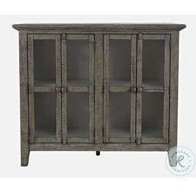 Rustic Shores Distressed Stone 48" Accent Cabinet