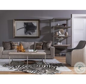 Signature Designs Frost Gray Riley Arm Chair