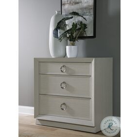 Signature Designs White And Gray Wire Brushed Ceruse Zeitgeist Drawer Hall Chest