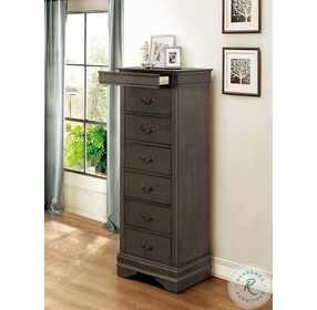 Mayville Stained Grey Lingerie Chest