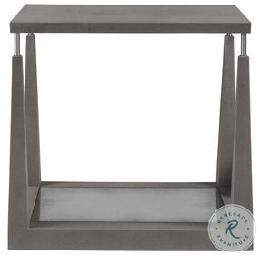 Signature Designs Warm Gray Ascension Rectangular End Table