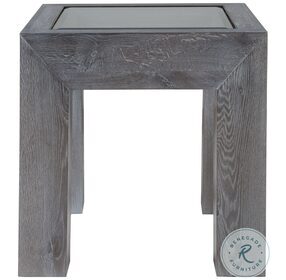 Signature Designs Waxed Carbon Accolade Rectangular End Table