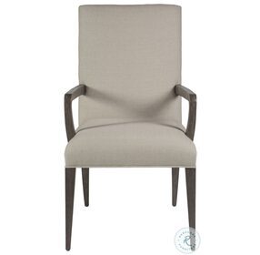 Cohesion Program Natural Greige Madox Upholstered Arm Chair