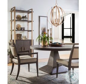 Cohesion Program Brown Chronicle Round Dining Table