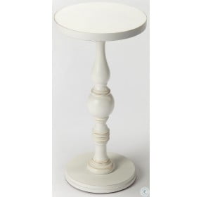 Camilla Cottage White Pedestal Table