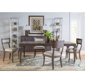 Cohesion Program Brown Brussels Rectangular Extendable Dining Table
