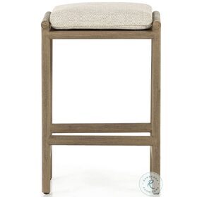 Kyla Washed Brown And Faye Sand Outdoor Counter Height Stool