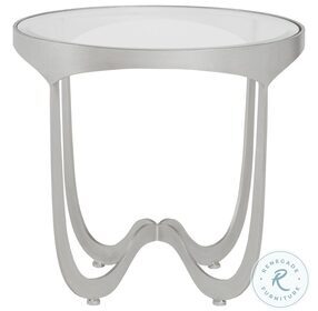 Metal Designs Argento Sophie Round End Table