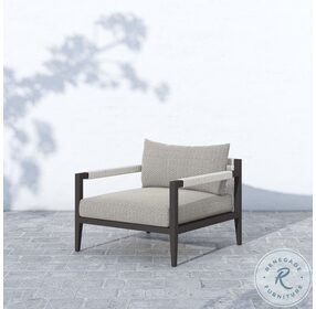 Sherwood Faye Ash And Bronze Outdoor Chair