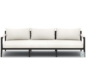 Sherwood Natural Ivory And Weathered Grey Outdoor Sofa