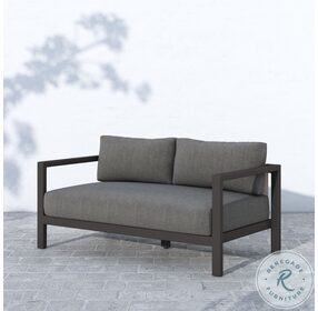 Sonoma Charcoal And Bronze Outdoor Loveseat