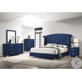 Melody Pacific Blue Nightstand