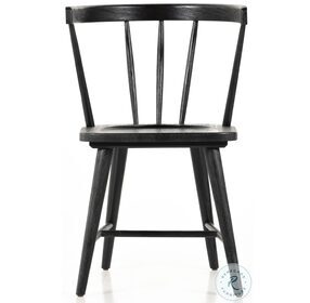 Naples Black Oak Dining Chair