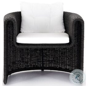 Tucson Vintage Coal Woven Outdoor Chair