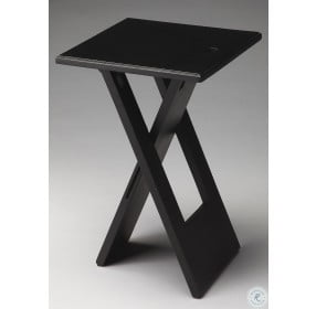 Hammond Loft Black Folding Table