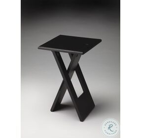 Hammond Loft Black Folding Table