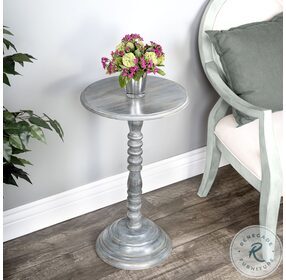 Artifacts Pedestal Accent Table