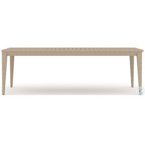 Sherwood Weathered Brown Outdoor 94" Dining Table