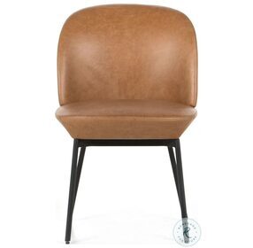 Imani Sonoma Butterscotch Leather Dining Chair