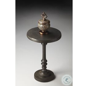 2275025 Metalworks Pedestal Accent Table