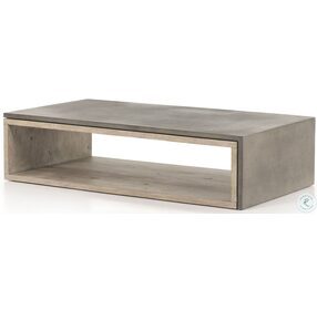 Faro Dark Grey Concrete Occasional Table Set