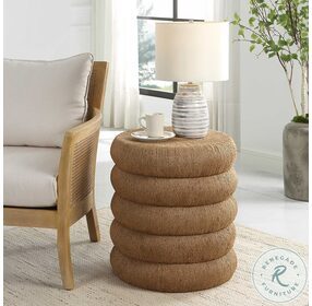 Capitan Natural Braided Rope Side Table
