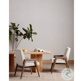 Aresa White Dining Chair