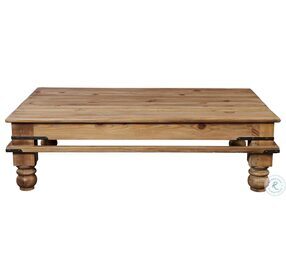 Hargett Antique Brown Reclaimed Pine Cocktail Table