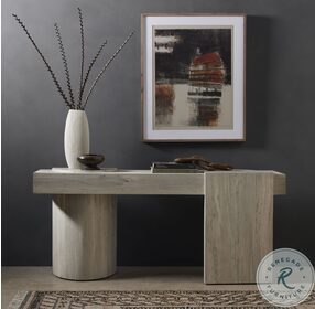 Georgie Bleached Spalted Console Table