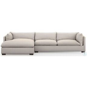 Westwood Bennett Moon 131" 2 Piece Sectional with LAF Chaise
