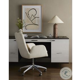 Leda Omari Natural Desk Chair