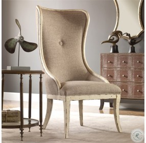 Selam Off White Accent Chair